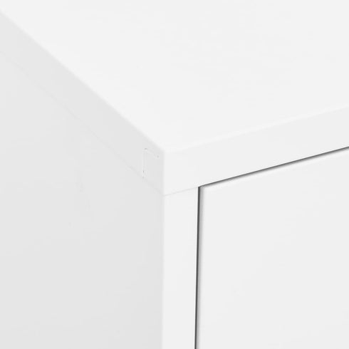 Lady Jillian -  Storage Cabinet White 80x35x101,5 cm Steel - Model 2